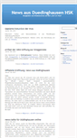 Mobile Screenshot of news.duedinghausen-hsk.de